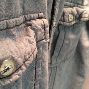 Denim shirt jacket, double frocket - Est. 1994